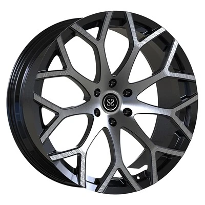 „Cadillac Escalade Custom“ 1-PC ratlankiai tamsiai poliruotas paviršius 22 x 9,5 arba 8,5 ~ 13 J