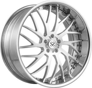 22 colių A6061 T6 2-PC kaltiniai aliuminio lydinio ratlankiai
