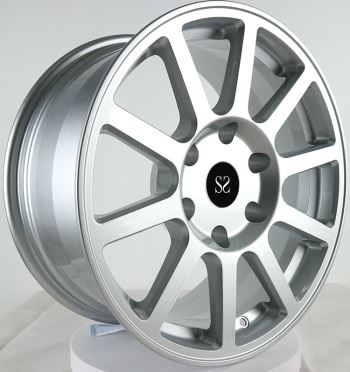 19 20 21 ir 22 Sidabriniai 1-PC kaltiniai lengvojo lydinio ratlankiai Toyota Highland 5x144.3