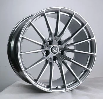 Monobloko kaltinis ratas skirtas BMW X5 F15 21x10 21x12 Hyper Silver ratlankiams