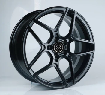 Matinis juodas monoblokas kaltinis ratas Mecedes Benz E class 19inch