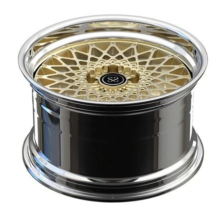 Heavy Duty 18 Inch 18x10.5 2 Piece Forged Alloy Wheel Polished For Pontiac Trans Car Rims
