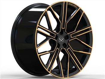 21X9.5 21X10 5x120 5x112 Juoda bronzinė pagal užsakymą kaltiniai ratlankiai 1 dalių monoblokas BMW X5 lengvojo lydinio ratlankiui