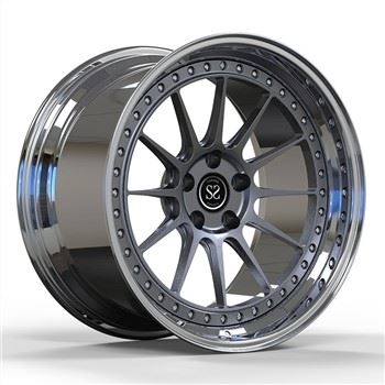 Lenkų statinės ratlankiai Custom 20 21 Coliai 2-PC 6061-T6 Aliuminio ratlankiai 5x130. Tinka Porsche 991