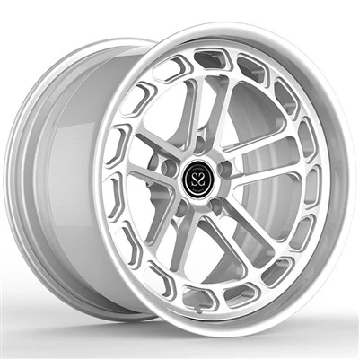 20x9.5 ir 20x11.5 Pasirinktiniai 2 dalių kaltiniai lydinio ratlankiai 5x110 Alfa Romeo Giulia